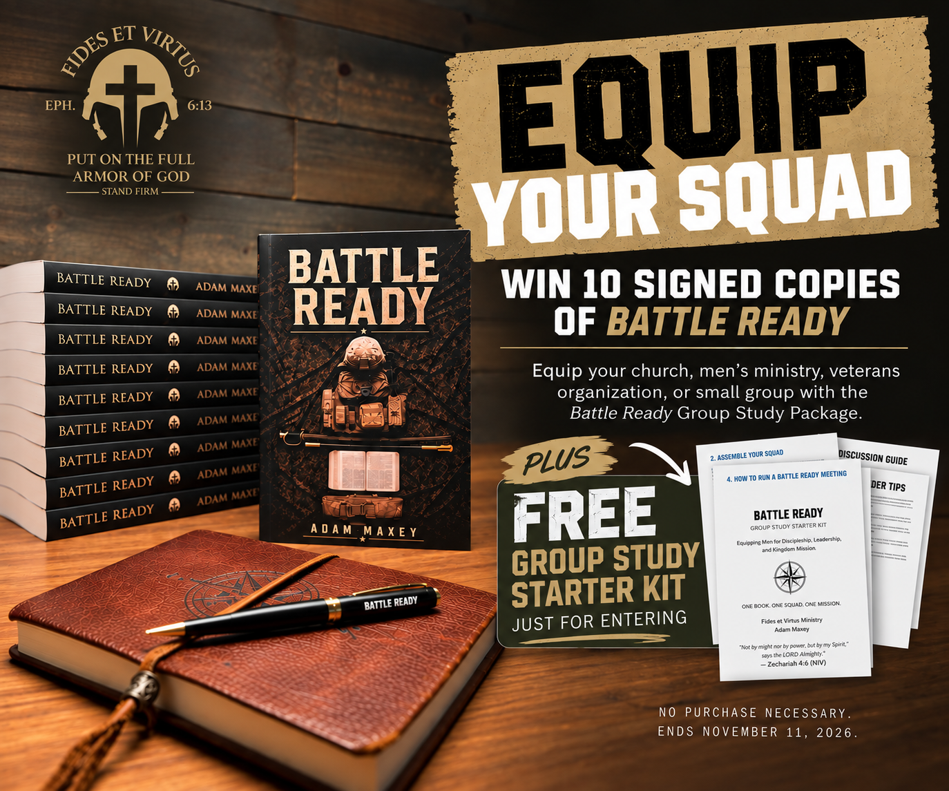 Equip the squad